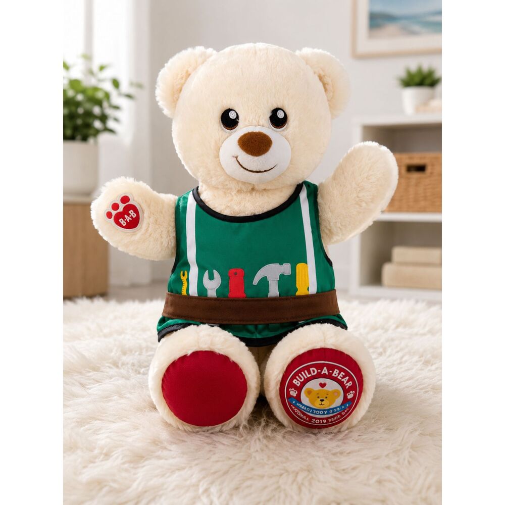 Build A Bear National Teddy Bear Day 2019 Bear Builder Outfit 17" Plush
